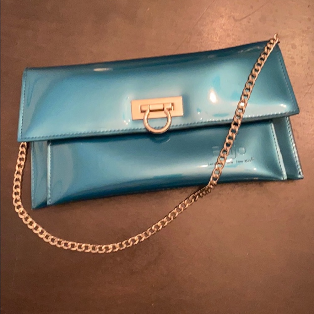 Beijo Patent Leather envelope purse